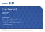 Samsung Flip WM65R User Manual preview