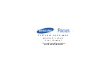 Preview for 1 page of Samsung Focus SGH-I917 User Manual