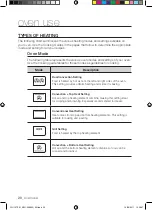 Preview for 20 page of Samsung FQ115T001 Installation And Operating Instruction