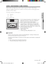 Preview for 37 page of Samsung FQ115T001 Installation And Operating Instruction