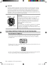 Preview for 56 page of Samsung FQ115T001 Installation And Operating Instruction