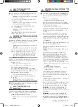 Preview for 3 page of Samsung FQ215G001 Install And Operation Instructions