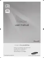 Samsung Freezer User Manual preview