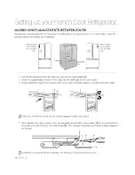 Preview for 16 page of Samsung French Door Refrigerator User Manual