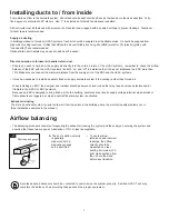 Предварительный просмотр 7 страницы Samsung Fresh Access AN035NSEDAV/AA Installation Manual