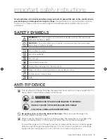 Preview for 3 page of Samsung FTQ352IWUB User Manual