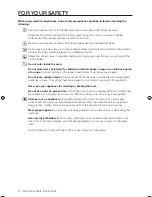 Preview for 4 page of Samsung FTQ352IWUB User Manual