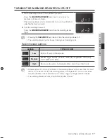 Preview for 17 page of Samsung FTQ352IWUB User Manual