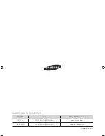 Preview for 56 page of Samsung FTQ352IWUB User Manual