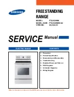 Samsung FTQ352IWW Service Manual предпросмотр