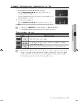 Предварительный просмотр 17 страницы Samsung FTQ352IWW User Manual