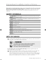 Preview for 3 page of Samsung FTQ352IWX User Manual