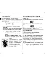 Preview for 14 page of Samsung FW87KST Owner'S Instructions Manual