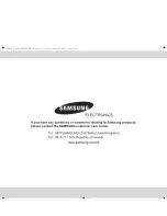 Preview for 16 page of Samsung FW87KST Owner'S Instructions Manual