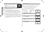 Preview for 28 page of Samsung FW87S Owner'S Instructions & Cooking Manual