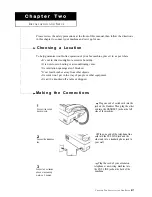 Preview for 17 page of Samsung FX100 Operator'S Manual