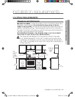 Предварительный просмотр 21 страницы Samsung FX510BGS/XAA Installation Manual