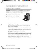 Preview for 28 page of Samsung FX510BGS Installation Manual