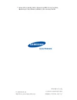 Preview for 1 page of Samsung G H68-05336A User Manual