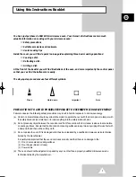 Preview for 47 page of Samsung G2638C Owner'S Instructions Manual