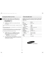 Preview for 16 page of Samsung G271FN Owner'S Instructions Manual