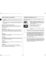 Preview for 6 page of Samsung G2736N Owner'S Instructions And Cooking Manual