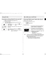 Preview for 7 page of Samsung G2736N Owner'S Instructions And Cooking Manual