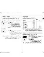 Preview for 9 page of Samsung G2736N Owner'S Instructions And Cooking Manual