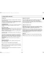 Preview for 17 page of Samsung G273V Owner'S Instructions And Cooking Manual