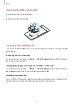 Preview for 15 page of Samsung G600F/DS User Manual