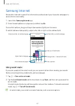 Предварительный просмотр 62 страницы Samsung Galaxy A14 64GB User Manual