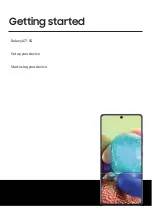 Предварительный просмотр 4 страницы Samsung Galaxy A51 5G User Manual