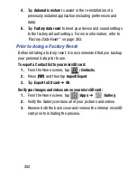 Предварительный просмотр 288 страницы Samsung Galaxy Ace Style User Manual