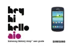 Preview for 1 page of Samsung GALAXY AMP User Manual