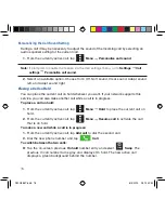 Предварительный просмотр 76 страницы Samsung Galaxy Avant User Manual