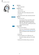 Preview for 26 page of Samsung Galaxy Buds SM-R170 User Manual