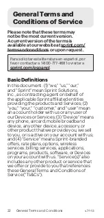 Preview for 22 page of Samsung Galaxy Core Prime Important Information Manual