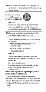 Preview for 12 page of Samsung Galaxy Express Prime Safety And Warranty Manual