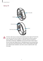 Preview for 9 page of Samsung Galaxy Fit SM-R370 User Manual
