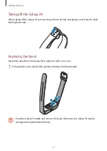 Preview for 15 page of Samsung Galaxy Fit SM-R370 User Manual
