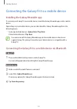 Preview for 18 page of Samsung Galaxy Fit SM-R370 User Manual