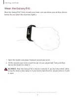 Preview for 7 page of Samsung Galaxy Fit2 User Manual