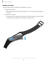 Preview for 8 page of Samsung Galaxy Fit2 User Manual