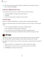 Preview for 25 page of Samsung Galaxy Fit2 User Manual