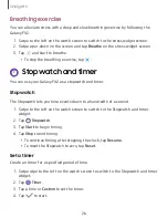 Preview for 26 page of Samsung Galaxy Fit2 User Manual