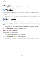 Preview for 27 page of Samsung Galaxy Fit2 User Manual
