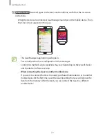 Предварительный просмотр 18 страницы Samsung GALAXY GEAR SM-V700 User Manual