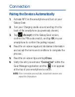 Предварительный просмотр 8 страницы Samsung Galaxy Gear Reference Manual