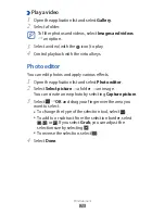 Preview for 70 page of Samsung Galaxy GT-P7300B User Manual