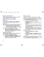 Предварительный просмотр 124 страницы Samsung GALAXY INDULGE (Spanish) Manual Del Usuario